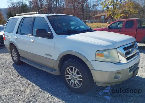 2007 Ford Expedition Eddie Bauer из США, поврежденный, VIN 1FMFU17537LA66908